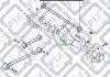 Сайлентблок задньої поперечної тяги SUZUKI GRAND VITARA/GRAND ESCUDO XL-7 JA627 2001-2006 Q-FIX Q005-1117 (фото 1)