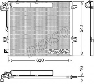 Радиатор кондиционера Denso DCN17057