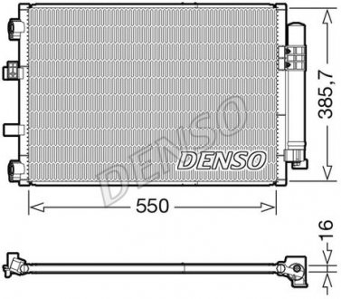 Радіатор кондиціонера Denso DCN10043 (фото 1)