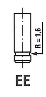 Клапан впускний MB 4918/SNT IN Freccia R4918SNT (фото 1)
