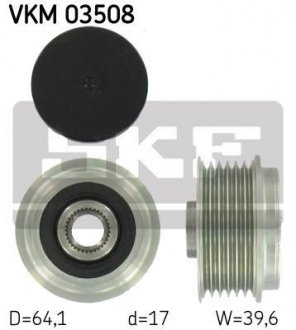Шків генератора SKF VKM03508