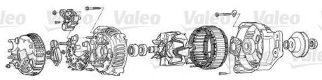 Генератор VALEO A13VI200 (фото 1)