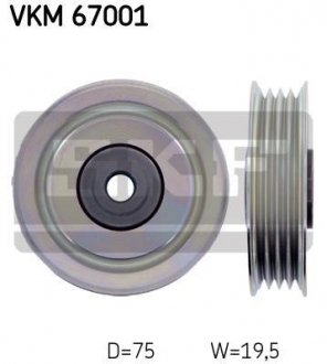 Ролик паразитний SKF VKM67001 (фото 1)