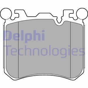 Гальмівні колодки DELPHI LP2287 (фото 1)