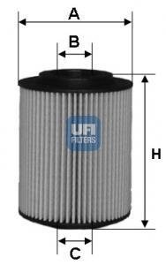 Масляный фильтр UFI 25.054.00 (фото 1)