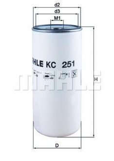 Фільтр палива KNECHT KC251