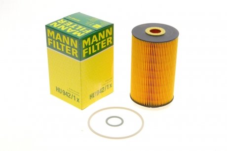 Масляний фільтр MANN HU942/1X (фото 1)