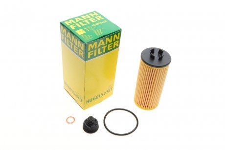 Масляный фильтр MANN HU6015Z KIT (фото 1)