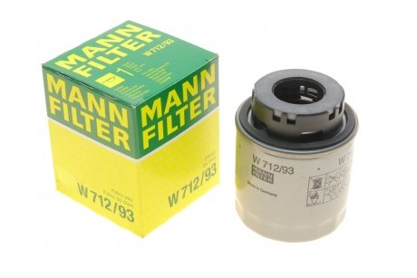 Масляный фильтр MANN W712/93 (фото 1)