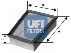 Воздушный фильтр UFI 30.390.00 (фото 1)