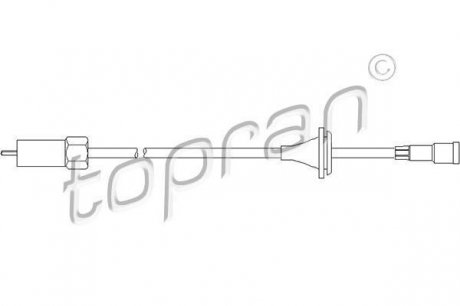 Тросик спидометра Topran 202220 (фото 1)