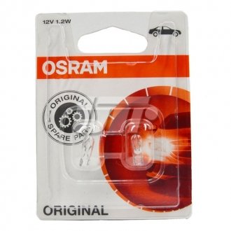 Автолампа 1.2W 1 OSRAM 2721-02B (фото 1)