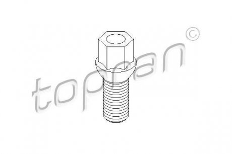 Болт колёсный Topran 111477 (фото 1)