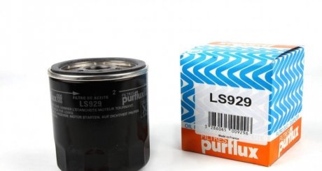 Фильтр масляный PURFLUX LS929 (фото 1)