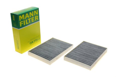Фильтр салона -FILTER MANN CUK 2722-2 (фото 1)