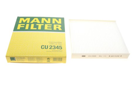 Фильтр салона -FILTER MANN CU2345 (фото 1)