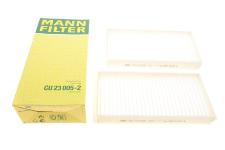 Фильтр салона -FILTER MANN CU23005-2 (фото 1)