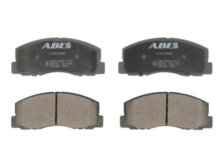 Тормозные колодки дисковые ABE C15025ABE (фото 1)