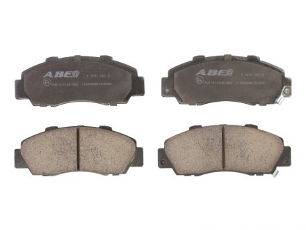 Тормозные колодки дисковые ABE C14032ABE (фото 1)
