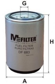 Фильтр топливный MF MFILTER DF683