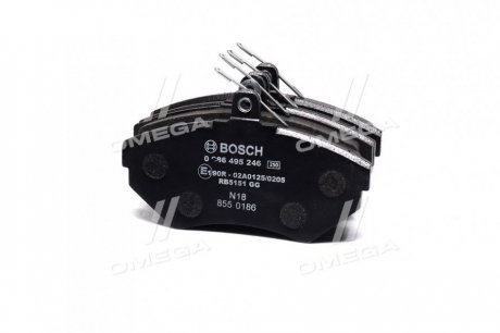 Тормозные колодки дисковые Bosch 0 986 495 246 (фото 1)