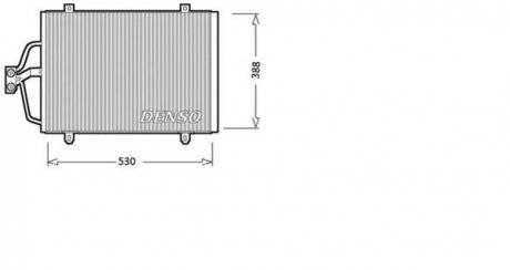 Радиатор кондиционера Denso DCN23003 (фото 1)