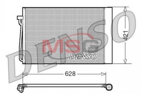 Радиатор кондиционера Denso DCN05018 (фото 1)