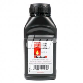 Тормоз. жидкость 0.25 л. Ferodo FBX025