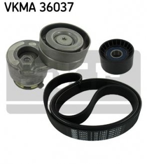 Комплект дорожных поясов SKF VKMA 36037 (фото 1)