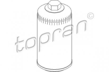 Фильтр масляный, 2.4-2.5TDI Topran 101 574 (фото 1)