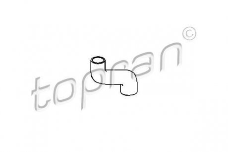 Патрубок системы охлаждения Topran 205721
