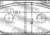 Колодки гальмові передні комплект FEBEST 0301-YD1F (фото 2)