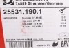 Колодки тормозные дисковые Otto Zimmermann GmbH 25531.190.1 (фото 5)