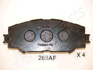 Тормозные колодки дисковые JP Japan Parts PA-269AF (фото 1)