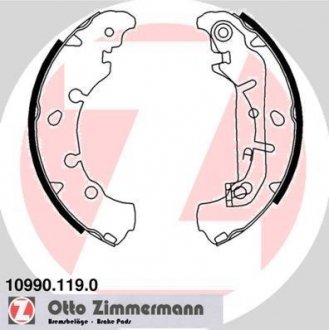 Гальмівні колодки барабанні Zimmermann Otto Zimmermann GmbH 109901190 (фото 1)