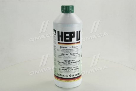 Антифриз зелений (-80С) 1,5 л. HEPU P999-GRN