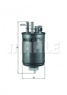 Фильтр топливный MB Sprinter MAHLE KL483 (фото 1)