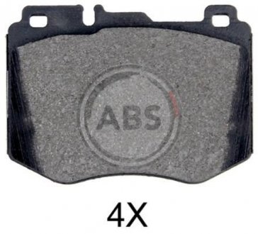 Гальмівні колодки дискові (1 к-т). A.B.S 35064 (фото 1)