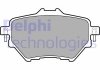 Тормозные колодки, дисковые. DELPHI LP2505 (фото 1)