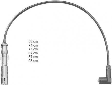 Комплект кабелей высоковольтных CHAMPION CLS240 (фото 1)