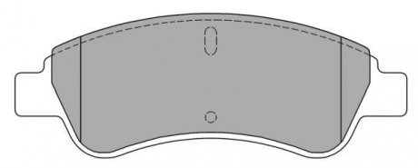Колодки передние, 03- (тип Bosch) Fremax FBP-1212 (фото 1)