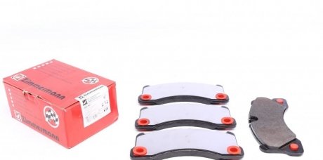 Тормозные колодки дисковые перед Otto Zimmermann GmbH 245531601 (фото 1)