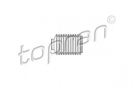 Пыльник рулевого механизма Topran 102802 (фото 1)
