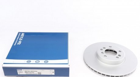 Гальмівний диск PLATINUM ME MEYLE 383 521 0019/PD (фото 1)