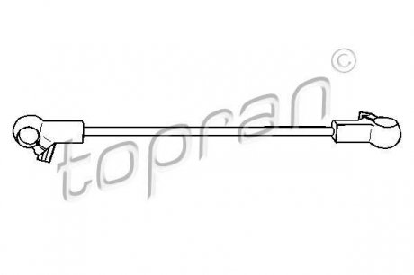 Шток вилки переключения передач Topran 103077 (фото 1)