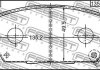Колодки тормозные дисковые передние, комплект FEBEST 0301-FD2F (фото 2)