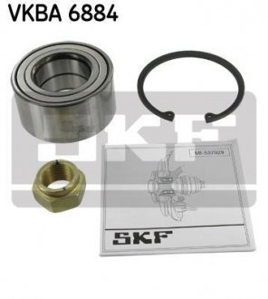 Подшипник передней ступицы (40x76x38) SKF VKBA 6884