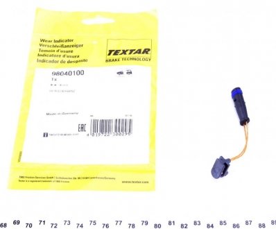 Датчик износа тормозной колодки TEXTAR 98040100 (фото 1)