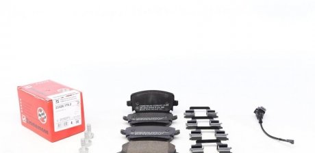 Тормозные колодки дисковые с пружинками Otto Zimmermann GmbH 233261752 (фото 1)