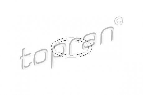 Уплотняющее кольцо, масляный радиатор. Topran 104526